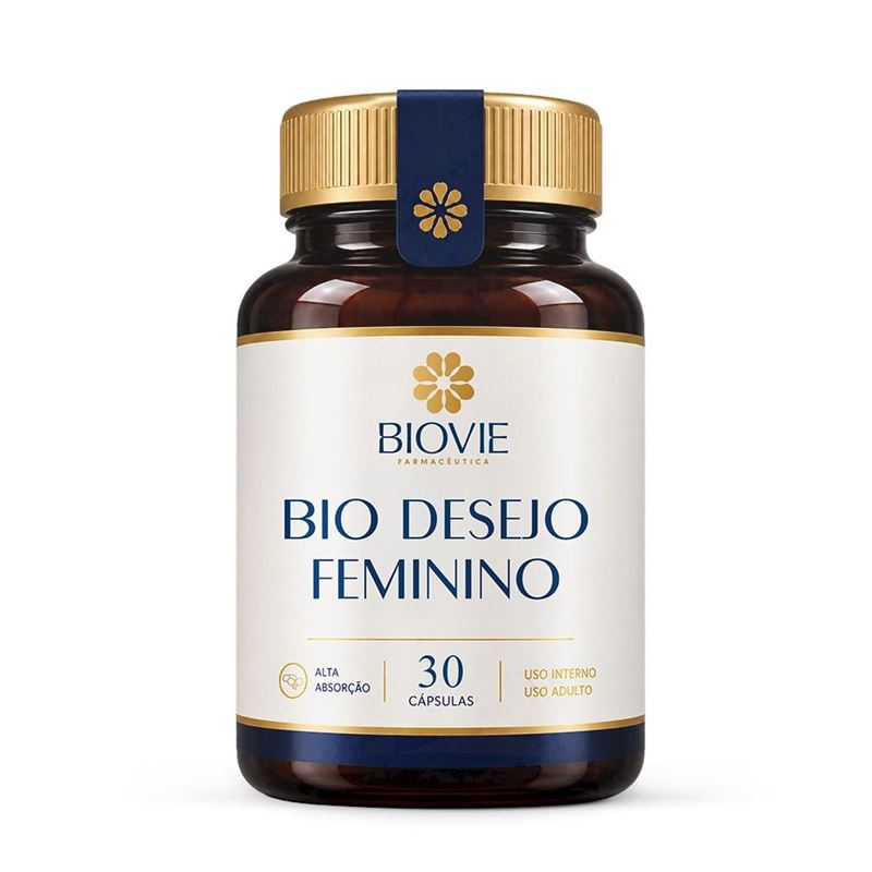 Bio Desejo Feminino 30 Cápsulas